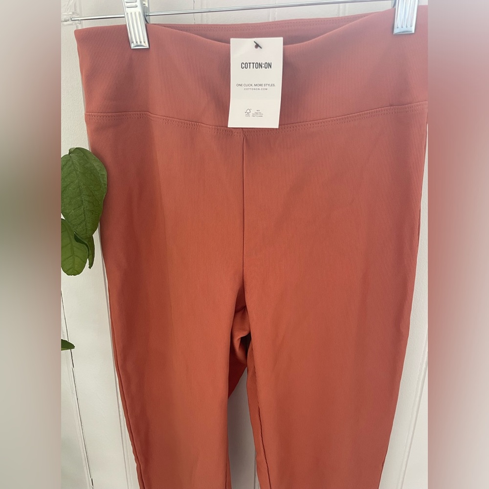 Cotton on ribbed leggings